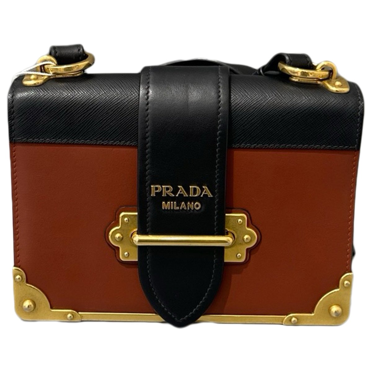 Cahier leather crossbody bag