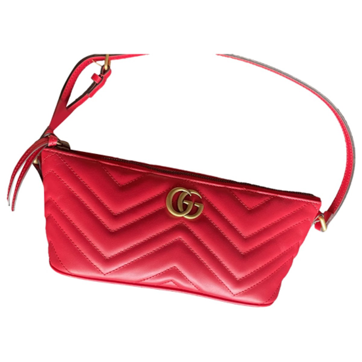 GG Marmont Flap leather handbag