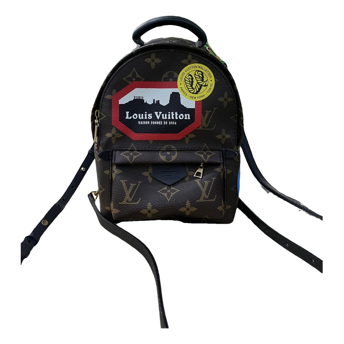 Palm Springs vinyl backpack