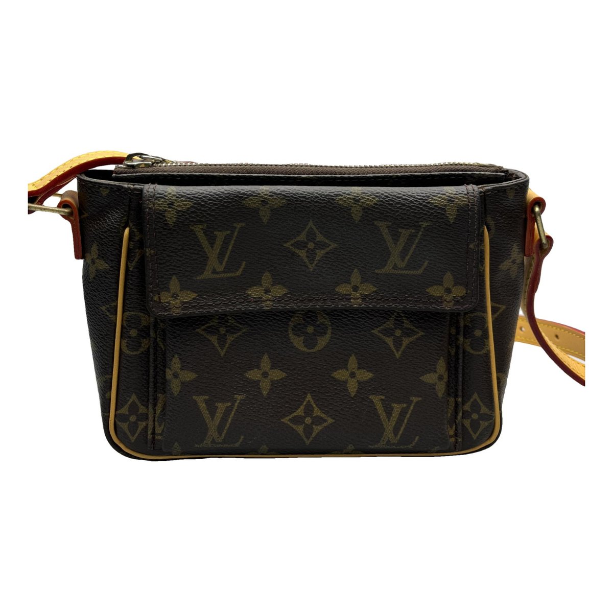 Viva Cité leather handbag