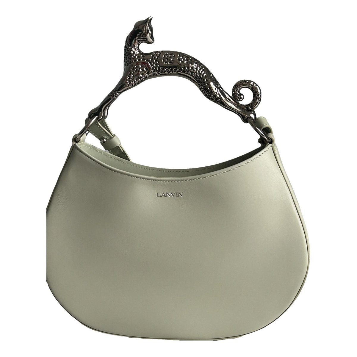 Pencil Chat leather handbag