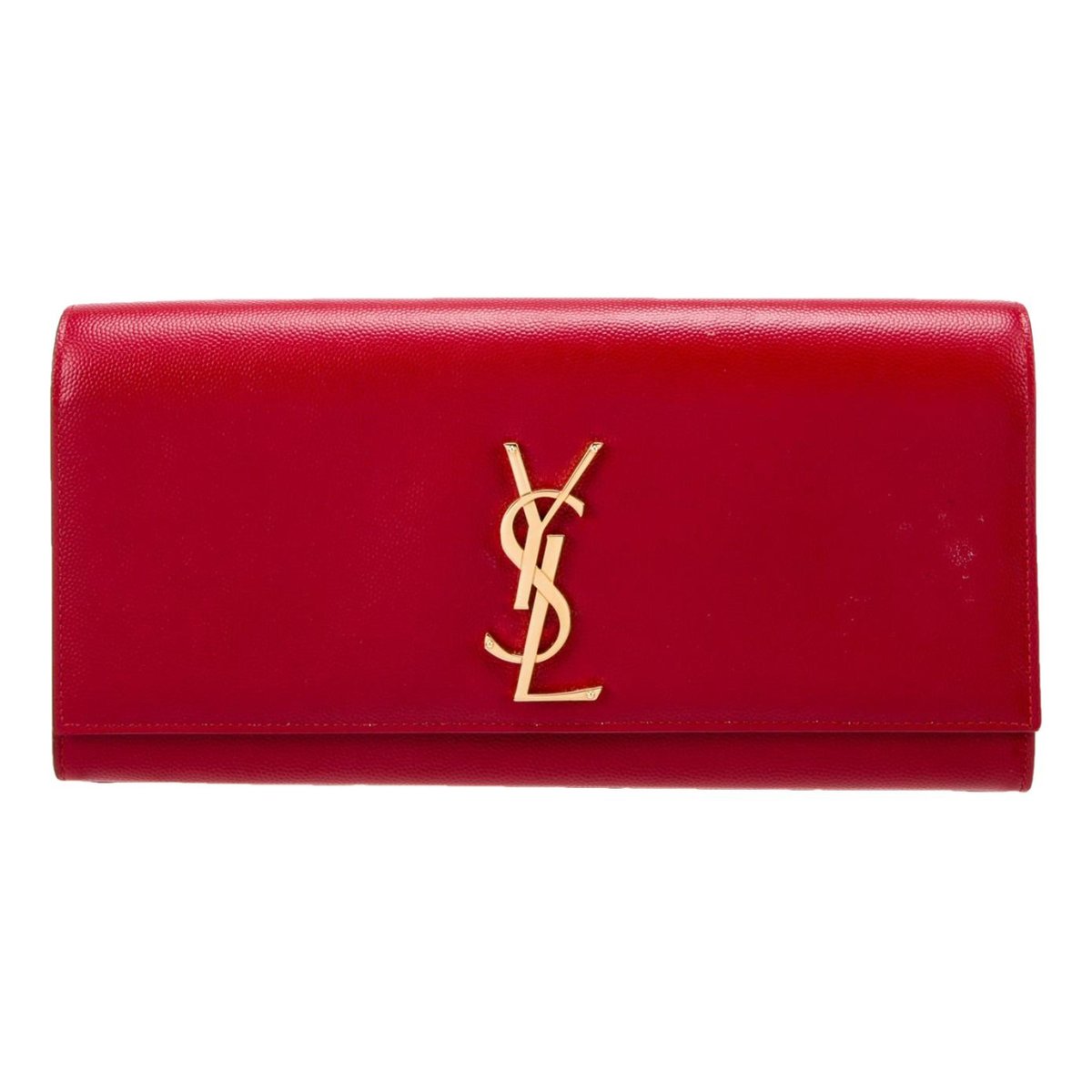 Kate monogramme leather clutch bag