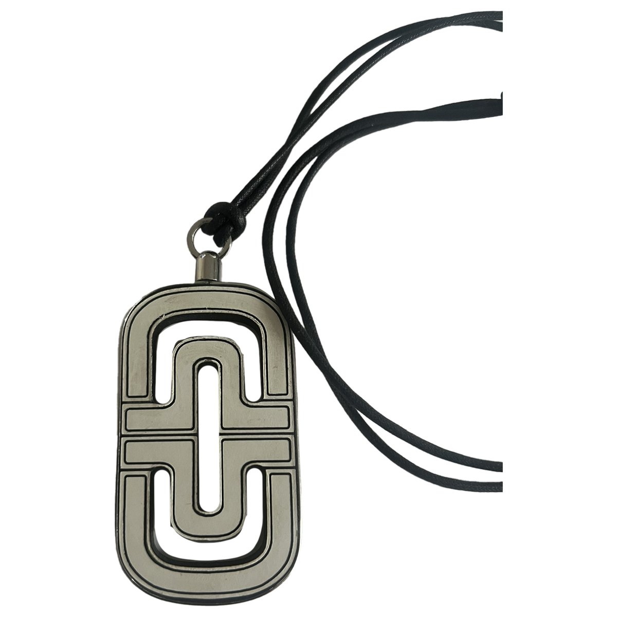 Parentesi silver necklace