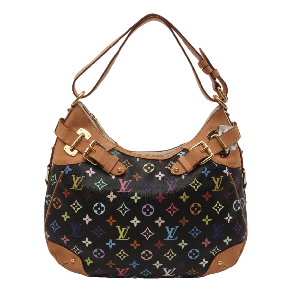 Greta leather handbag