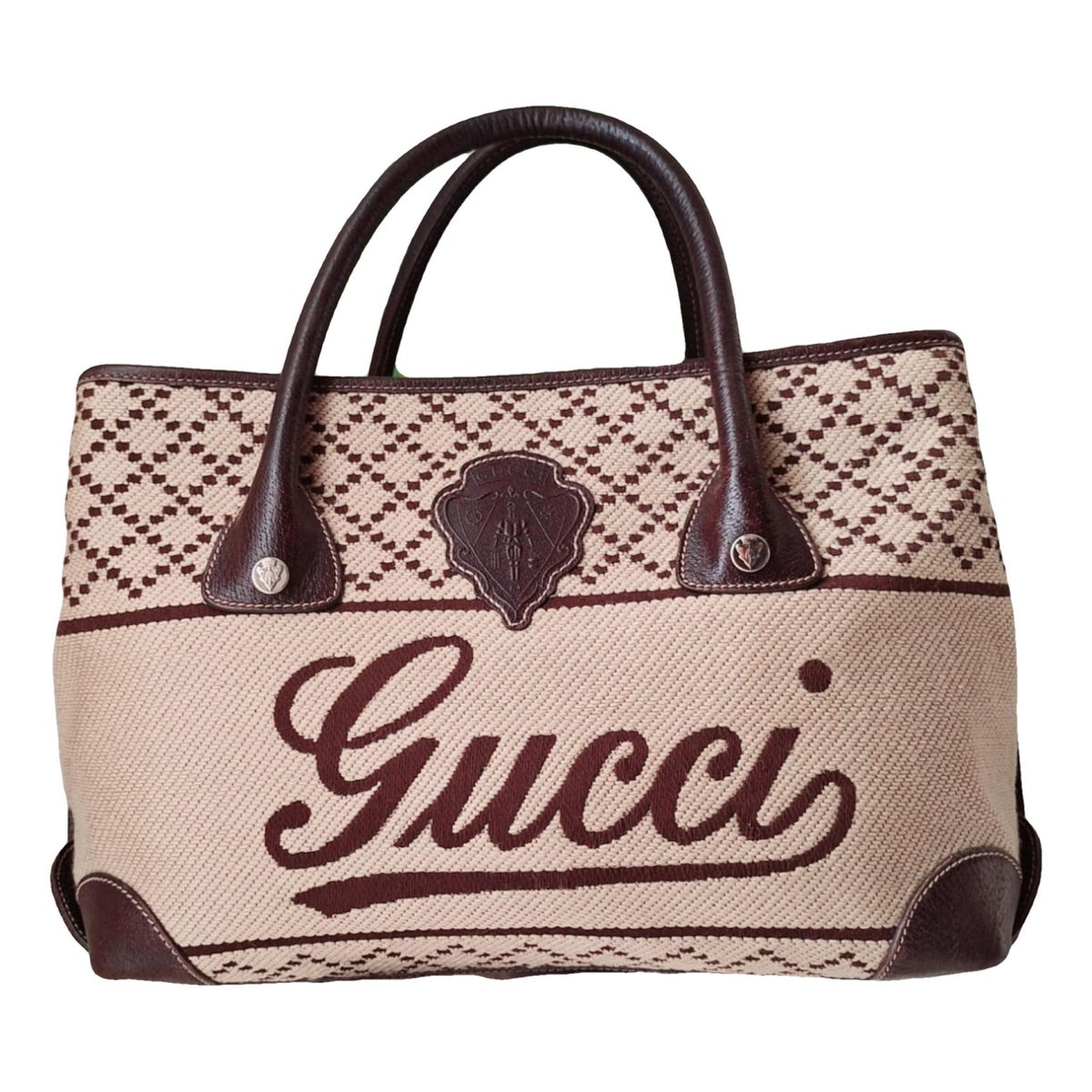 Handle Horsebit 1955 wool handbag