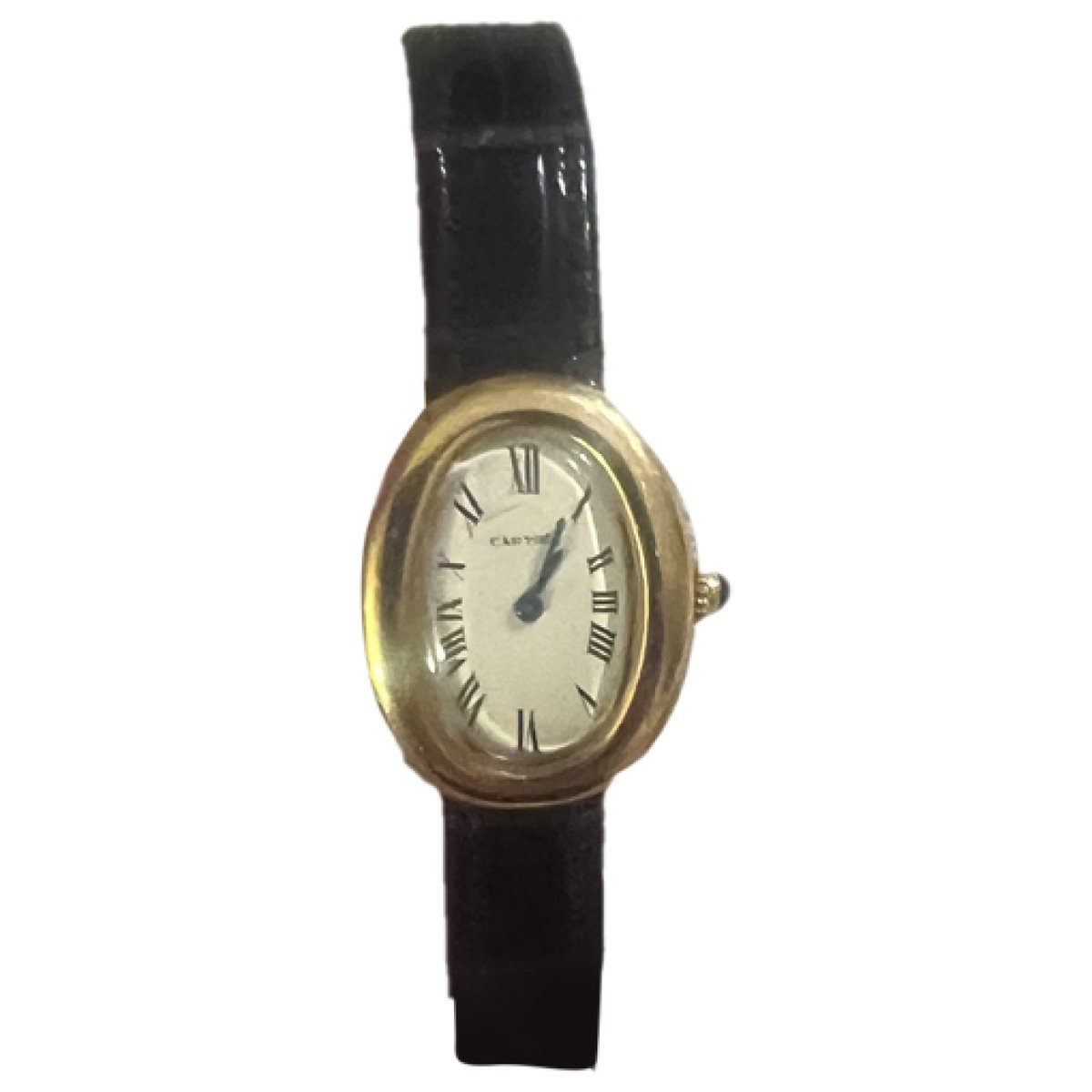 Baignoire yellow gold watch