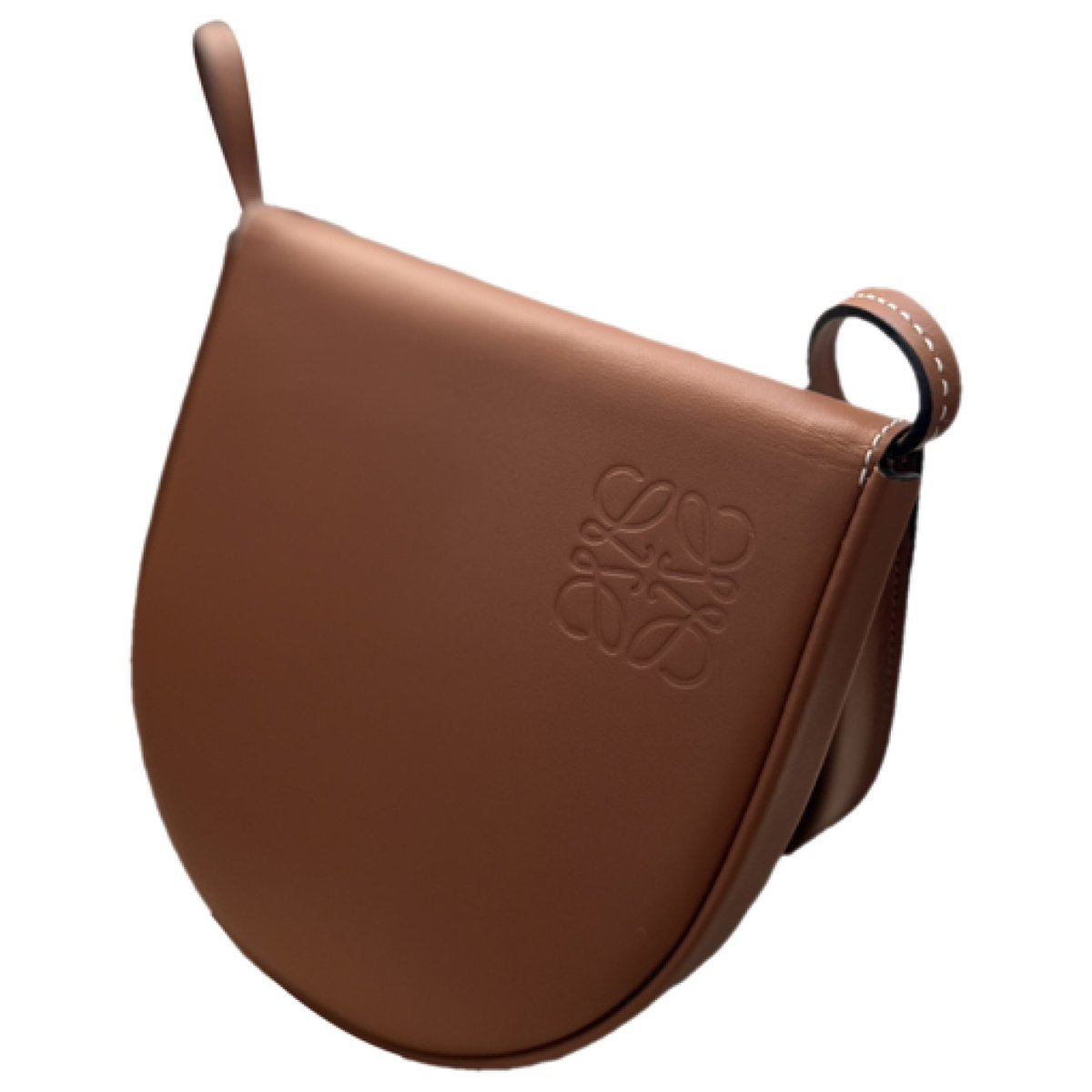 Heel leather crossbody bag