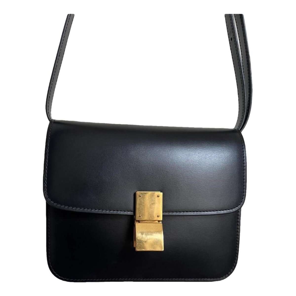 Classic leather crossbody bag