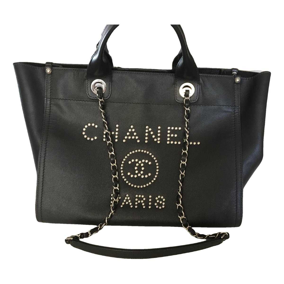 Deauville leather tote