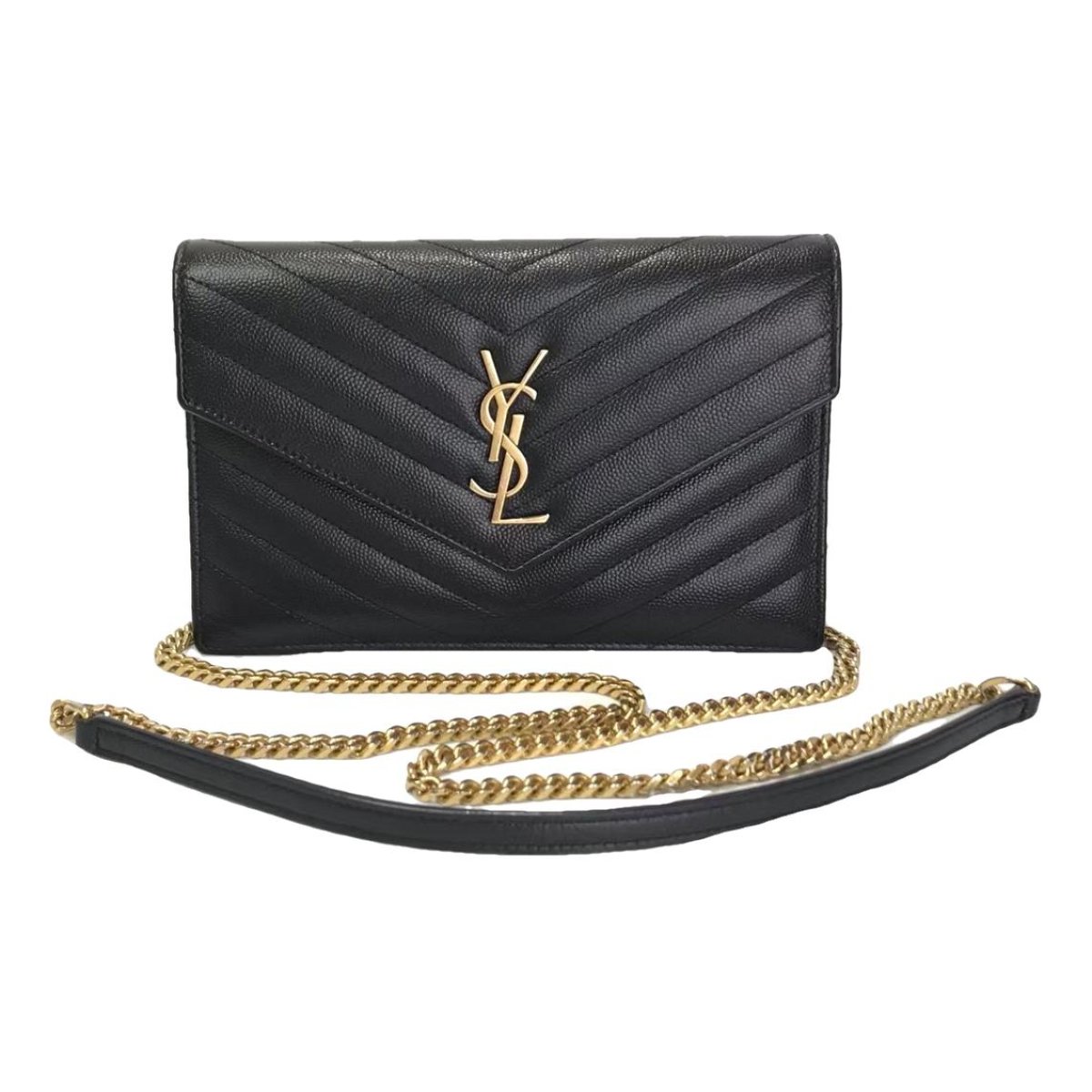 Baby monogramme leather handbag