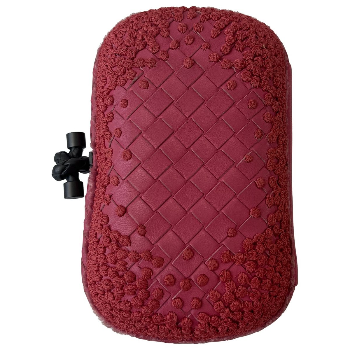 Pochette Knot leather clutch bag