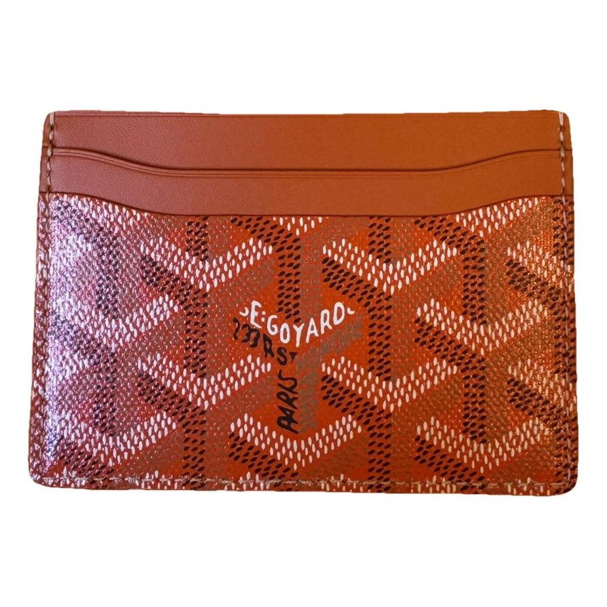 Saint Sulpice patent leather card wallet