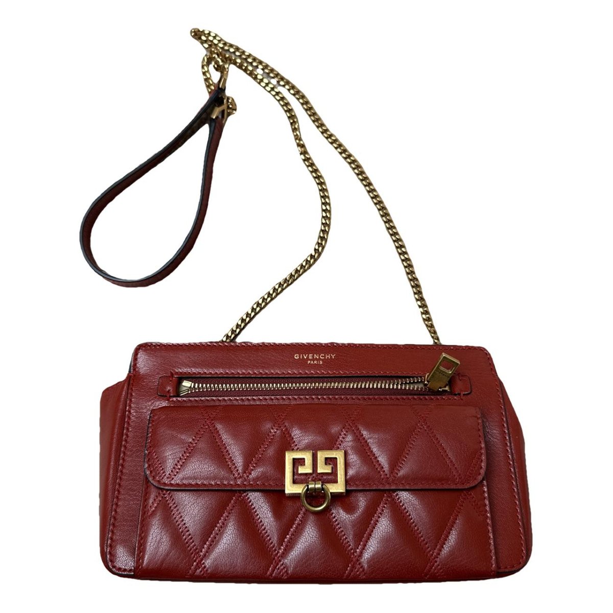 Pocket Mini leather crossbody bag