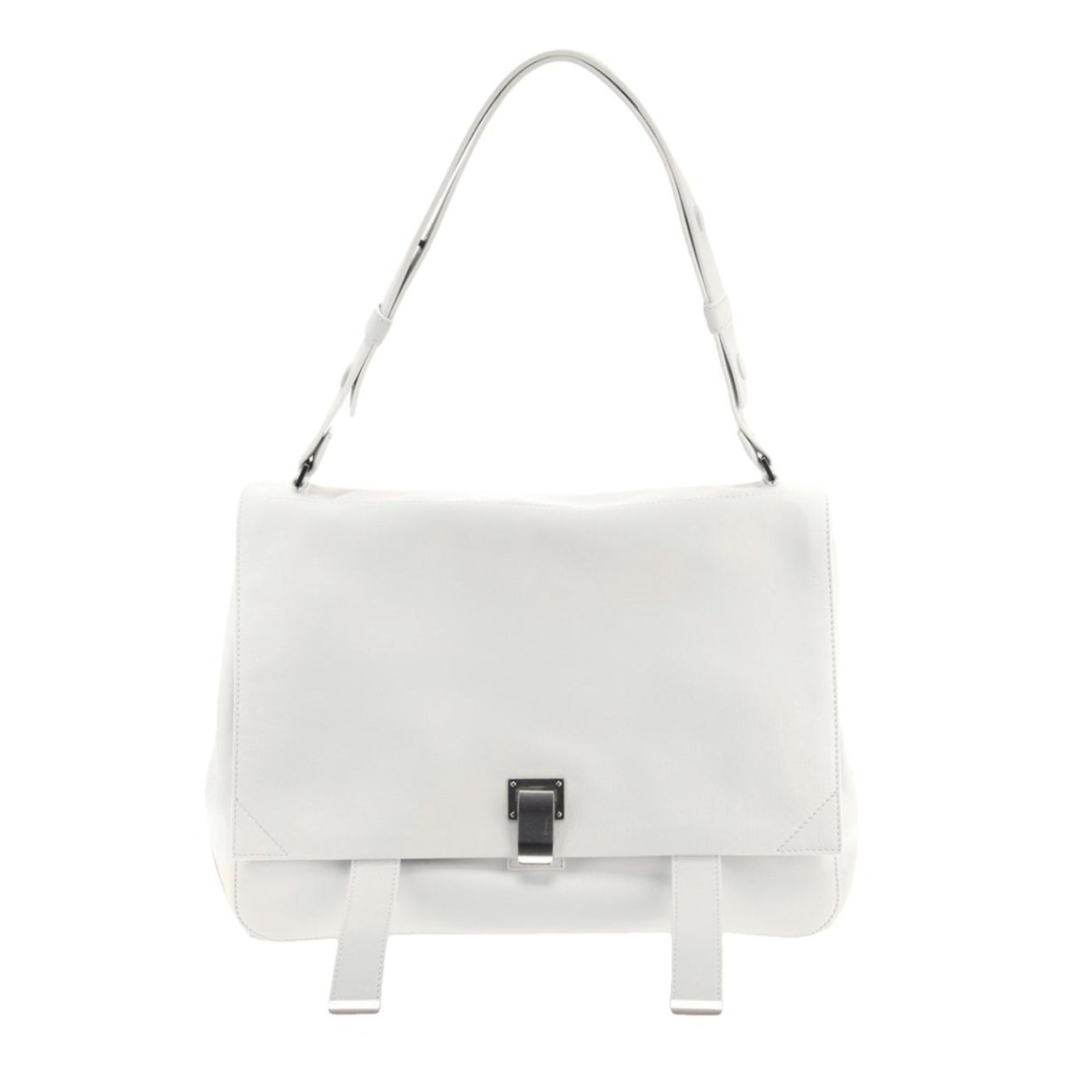 Small Courier leather crossbody bag