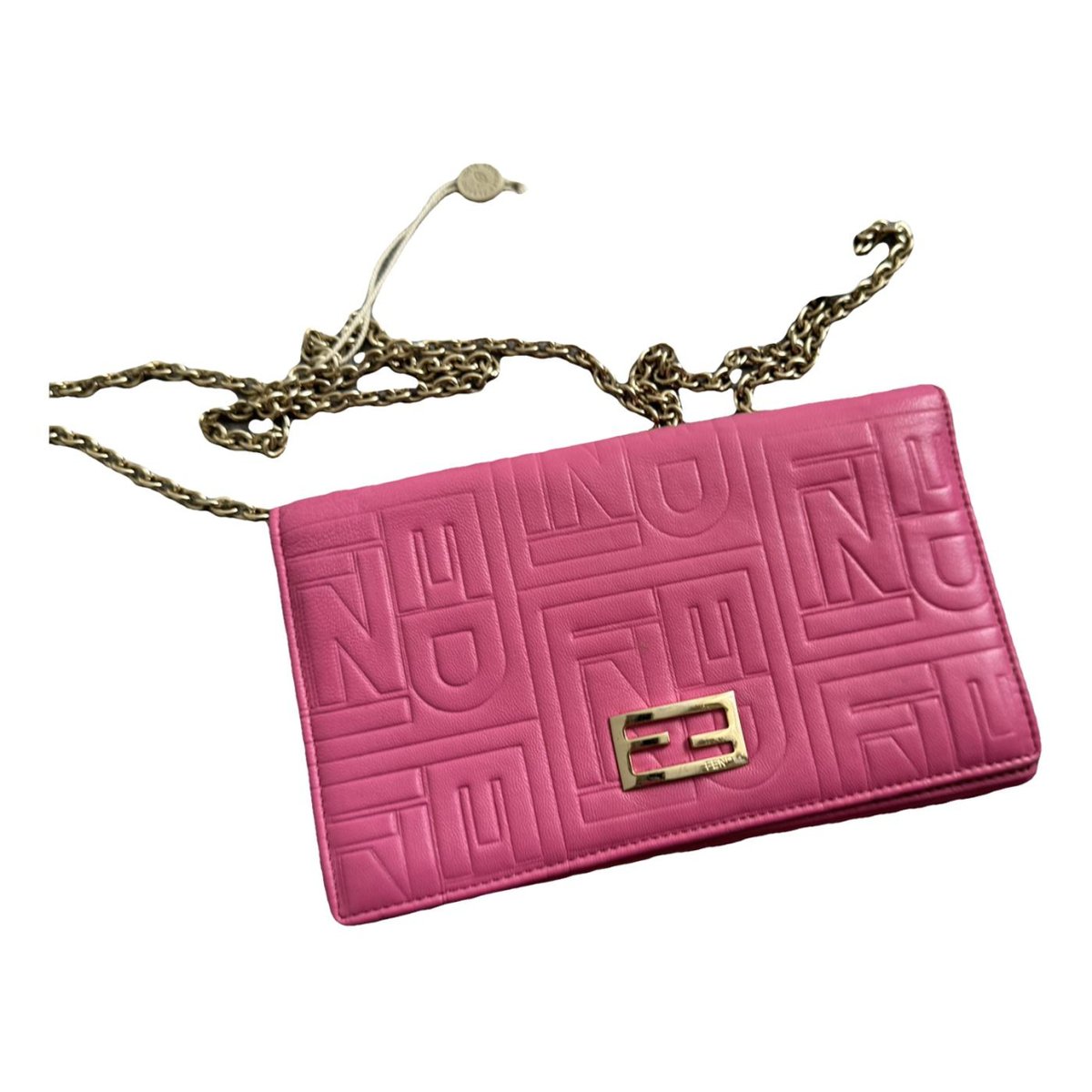 Baguette leather crossbody bag