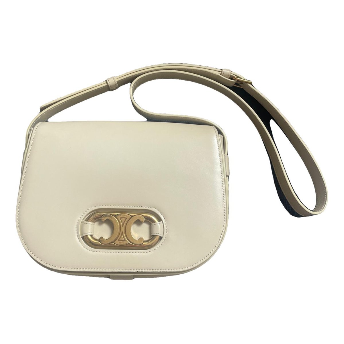Triomphe Maillon leather crossbody bag