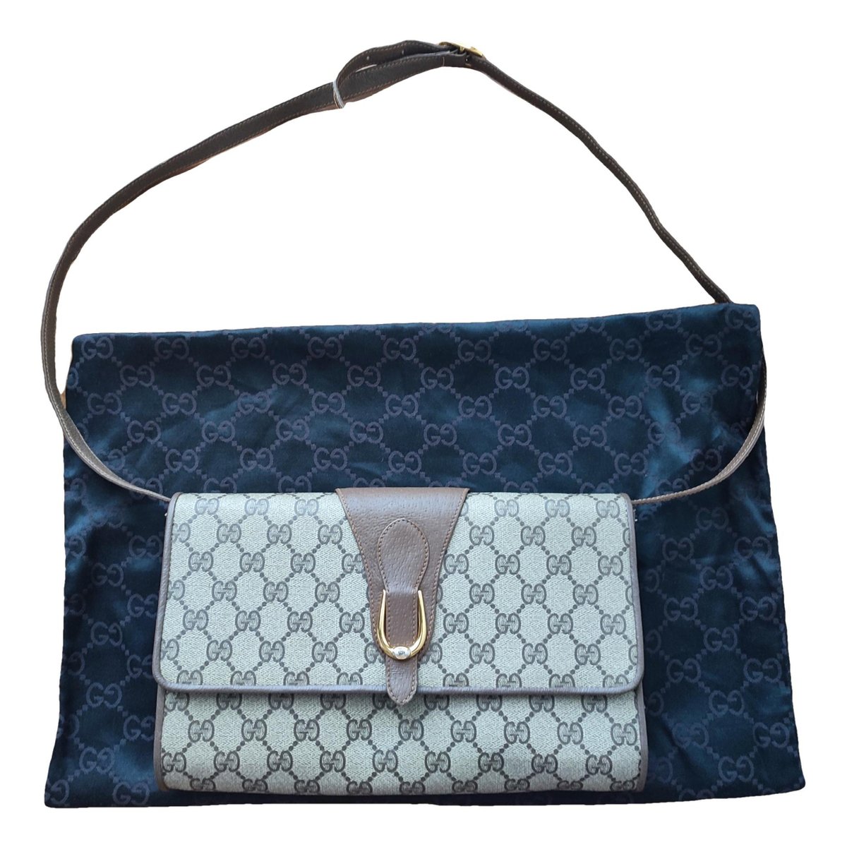Dionysus leather clutch bag