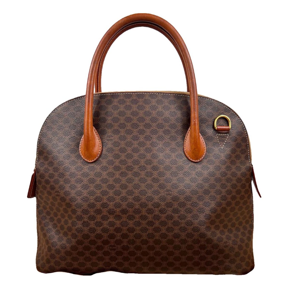 Triomphe leather tote