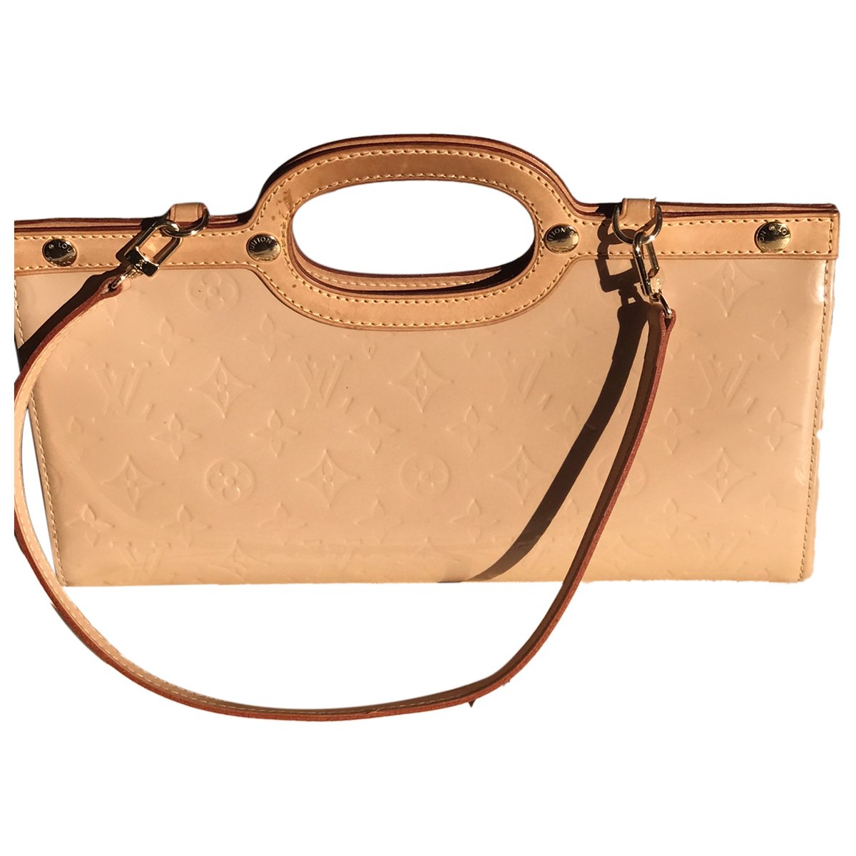 Roxbury patent leather handbag