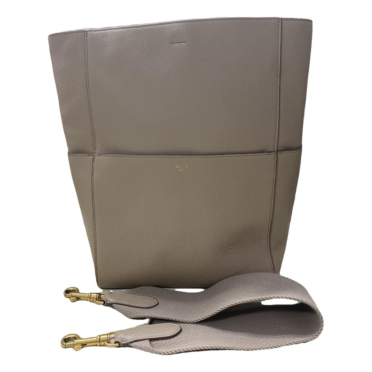Seau Sangle leather tote