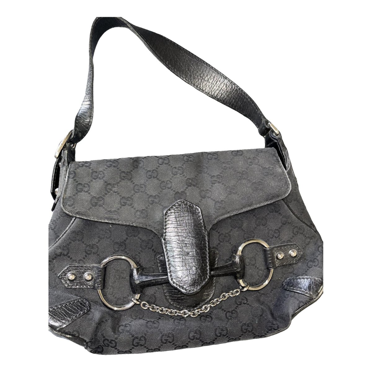 Horsebit 1955 cloth handbag