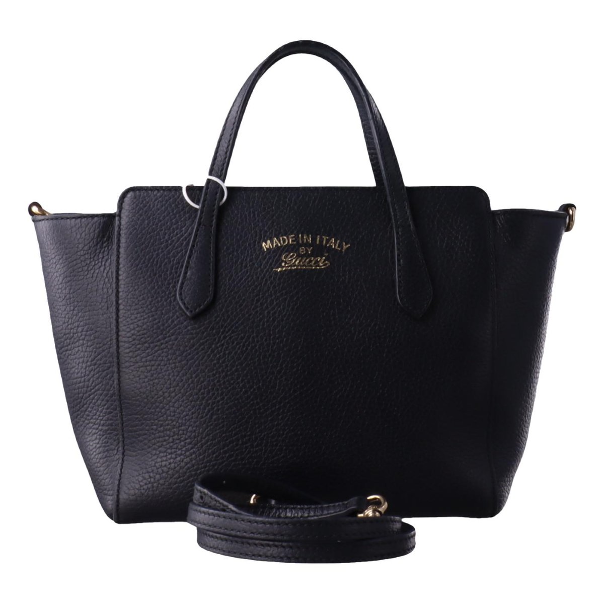 Swing leather tote