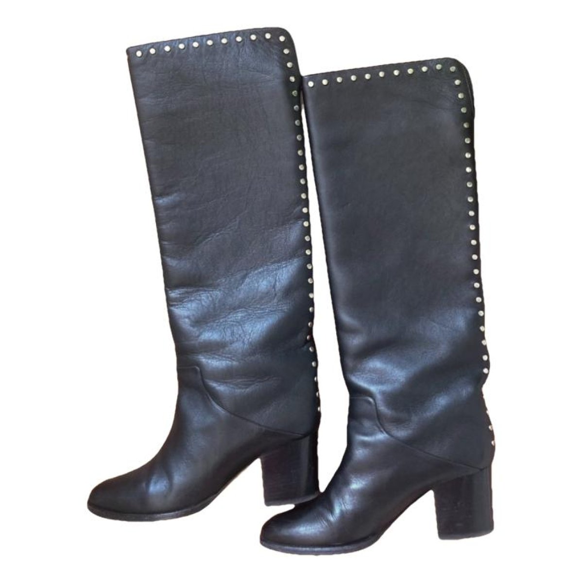 Madalie leather biker boots