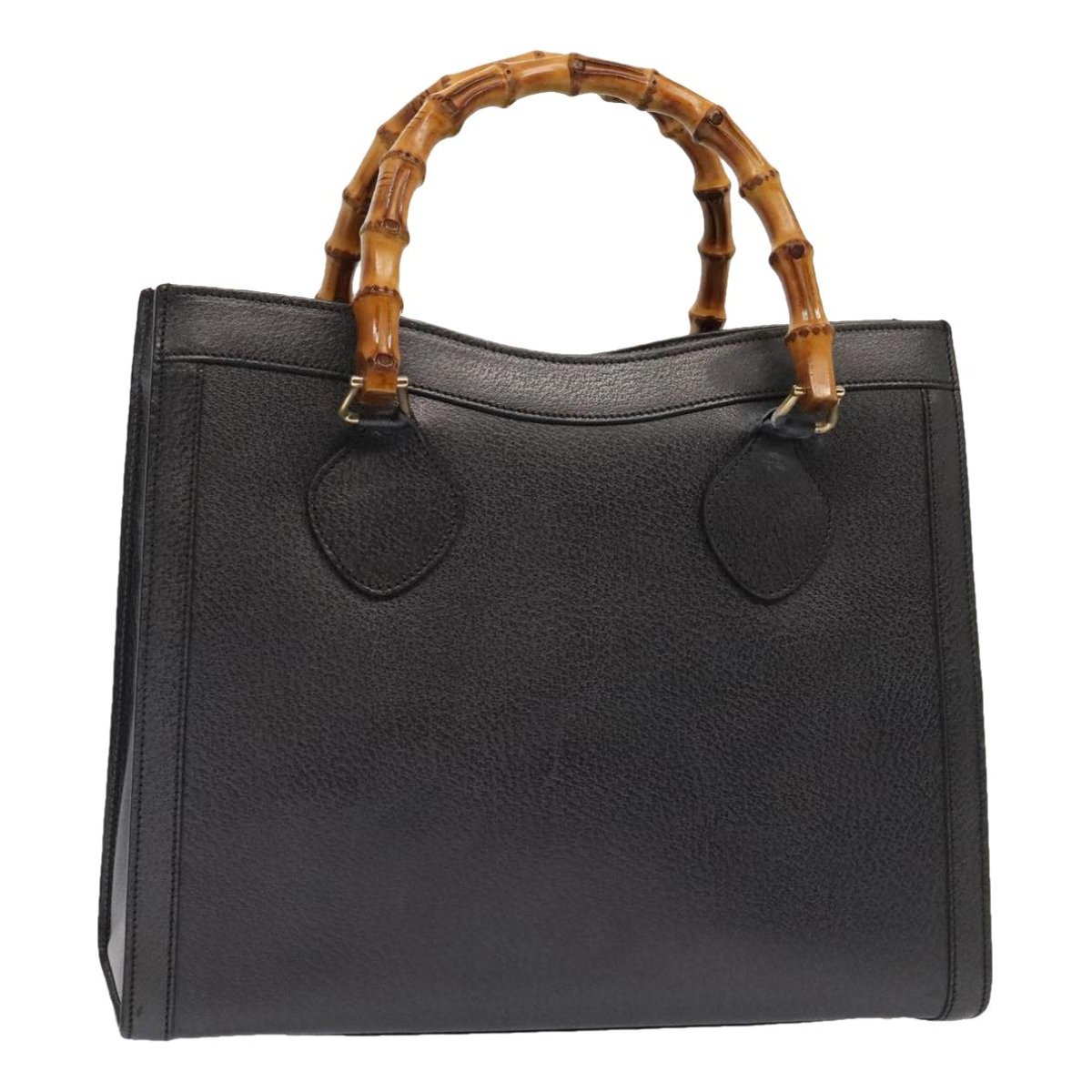 Diana Bamboo leather handbag