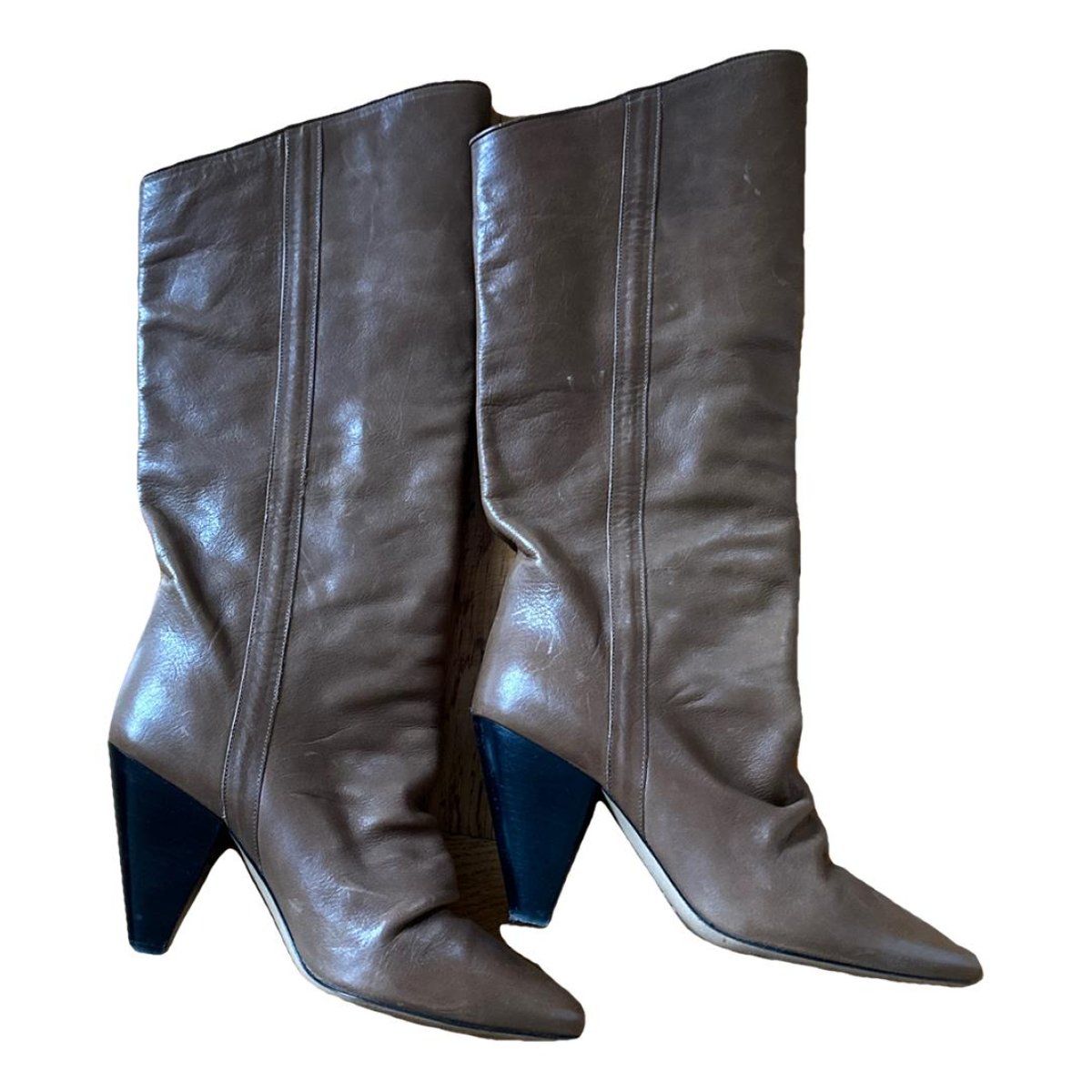 Lakfee leather boots