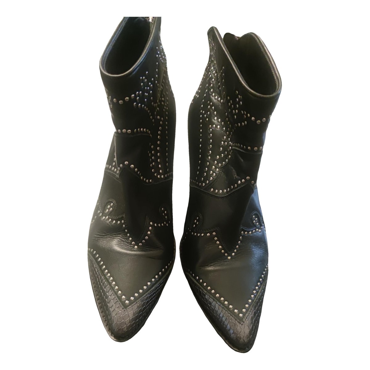 Mods Neo Clous leather cowboy boots