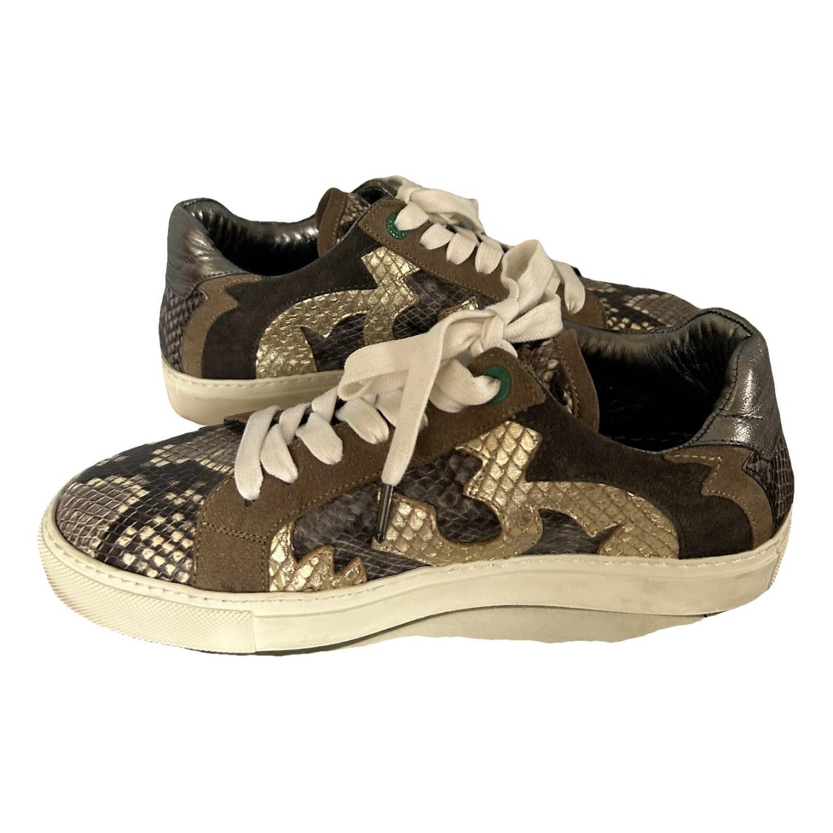ZV1747 Nash leather trainers