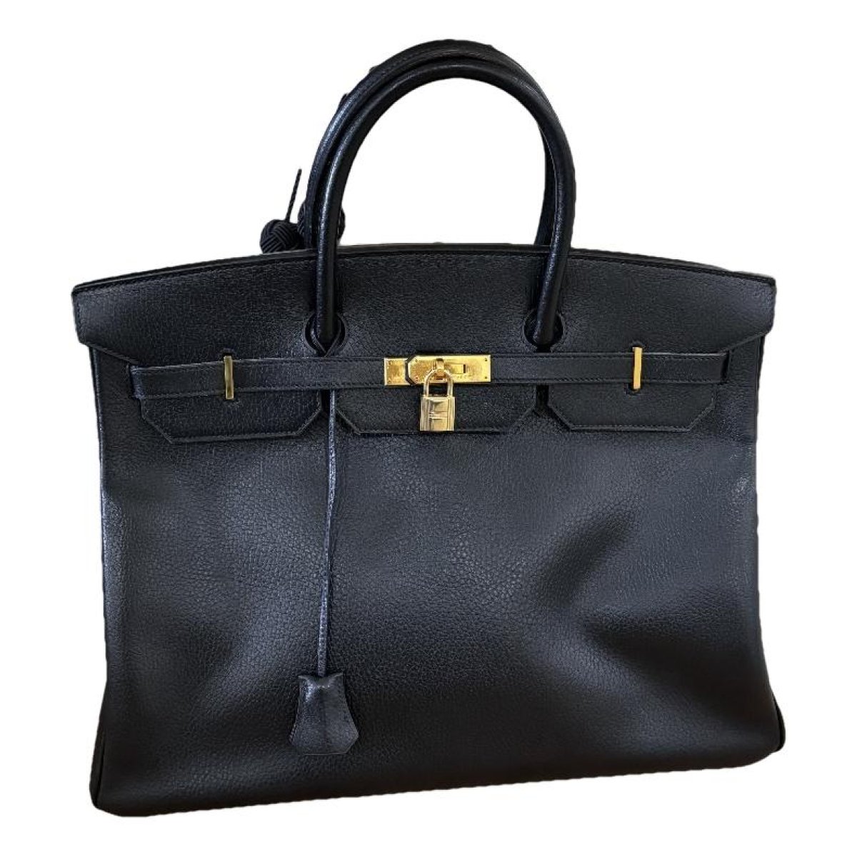 Birkin 40 leather handbag