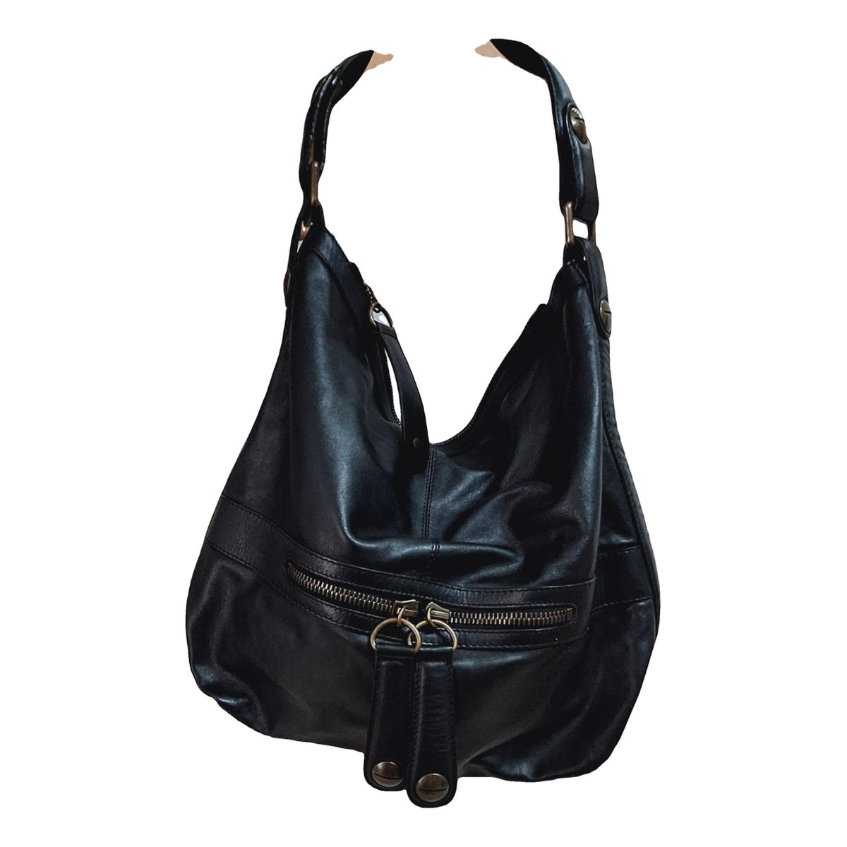 Tote Flower leather tote