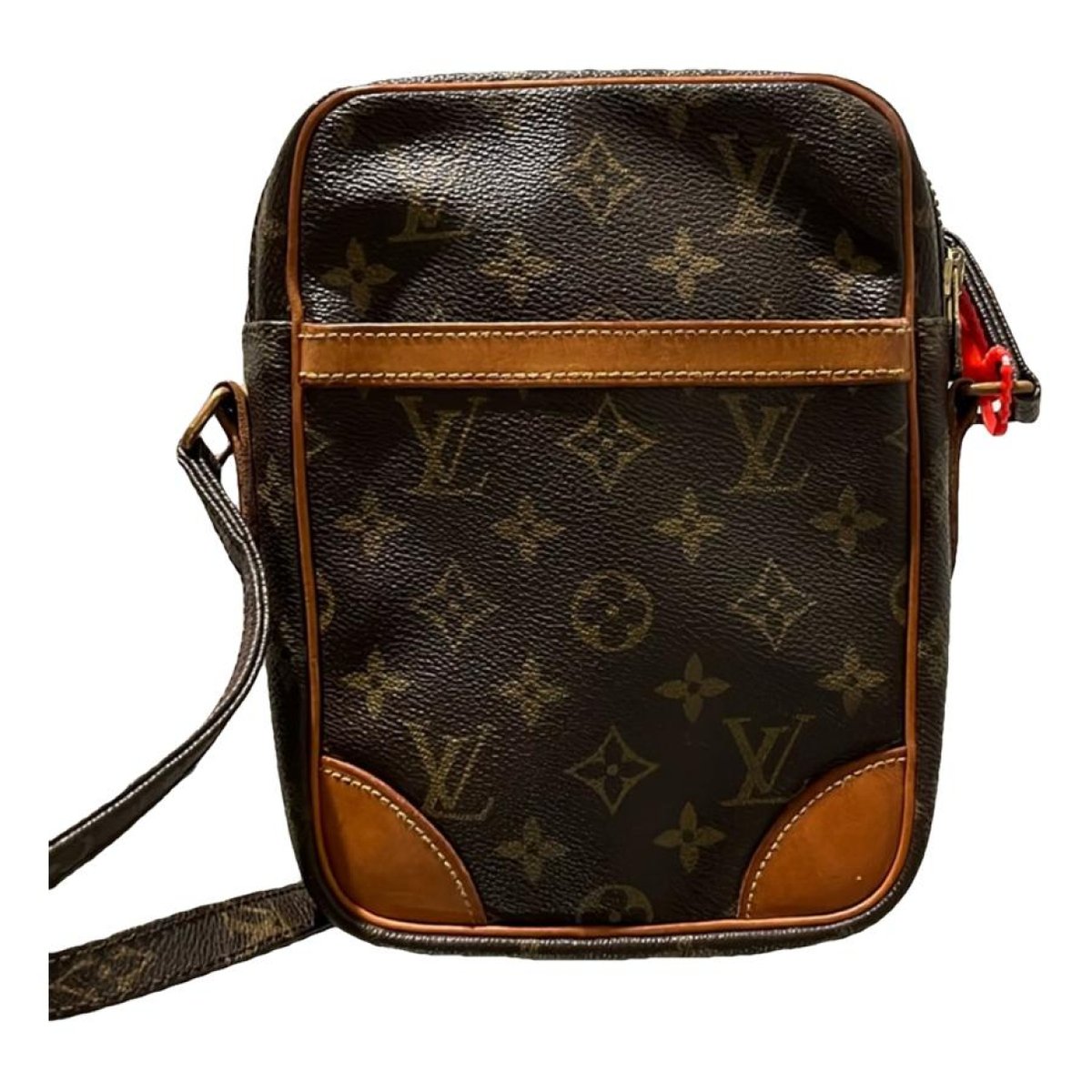 Danube leather crossbody bag