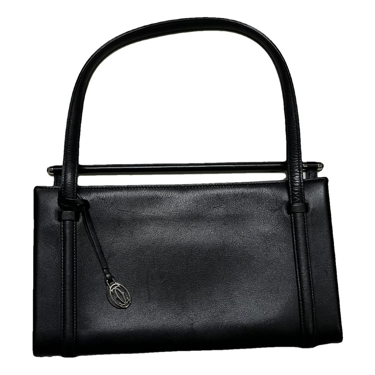 Cabochon leather handbag