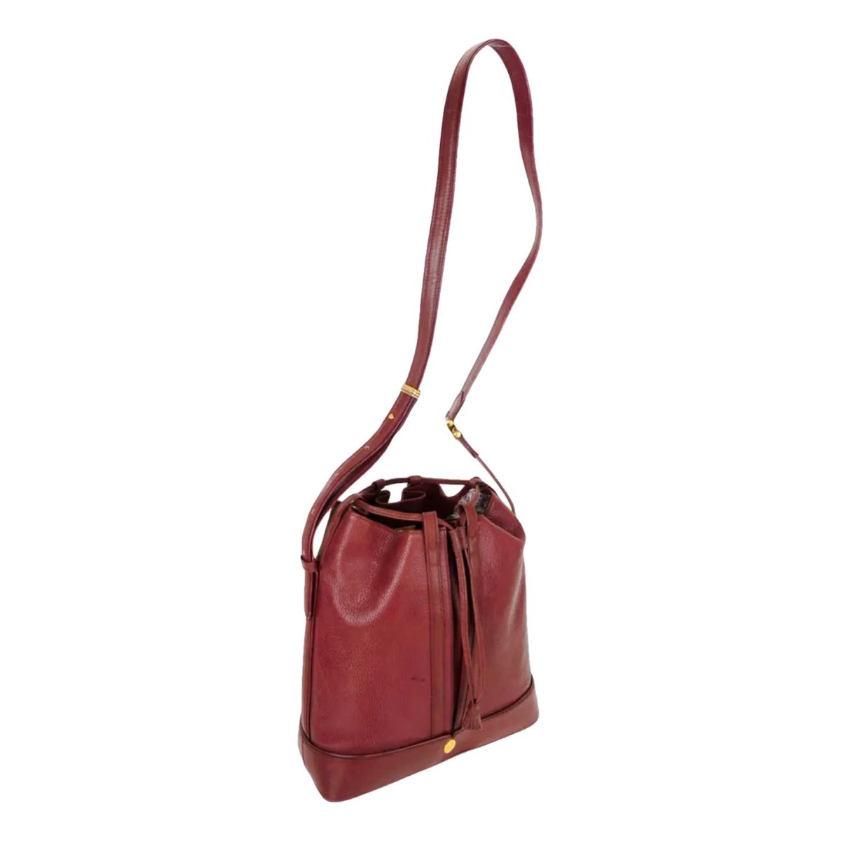 C leather crossbody bag