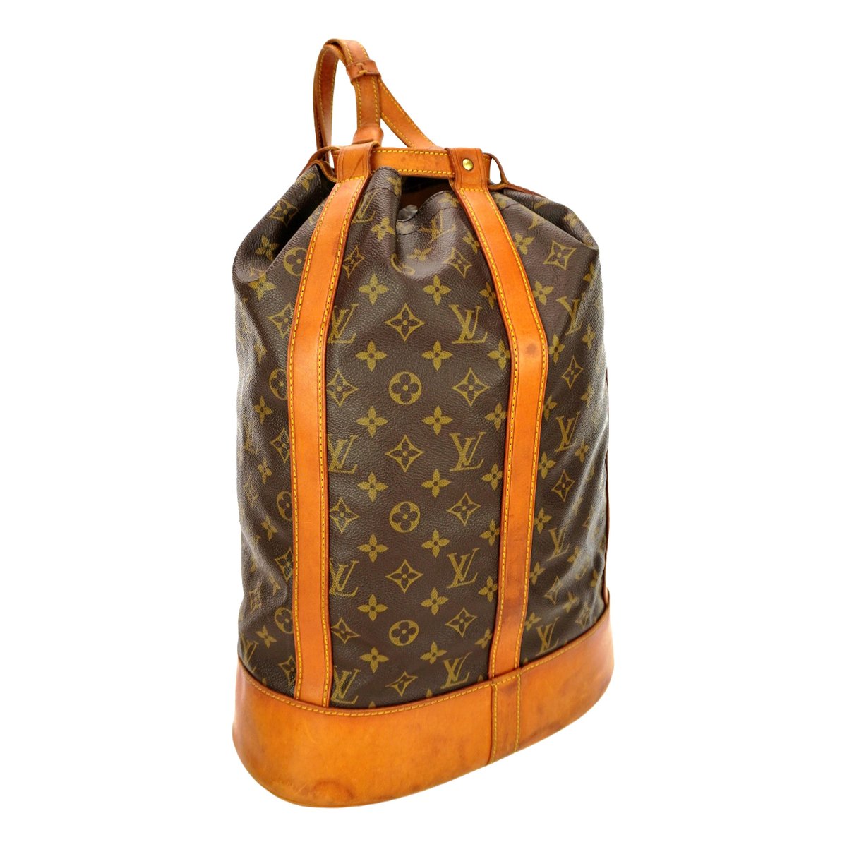 Randonnée leather backpack