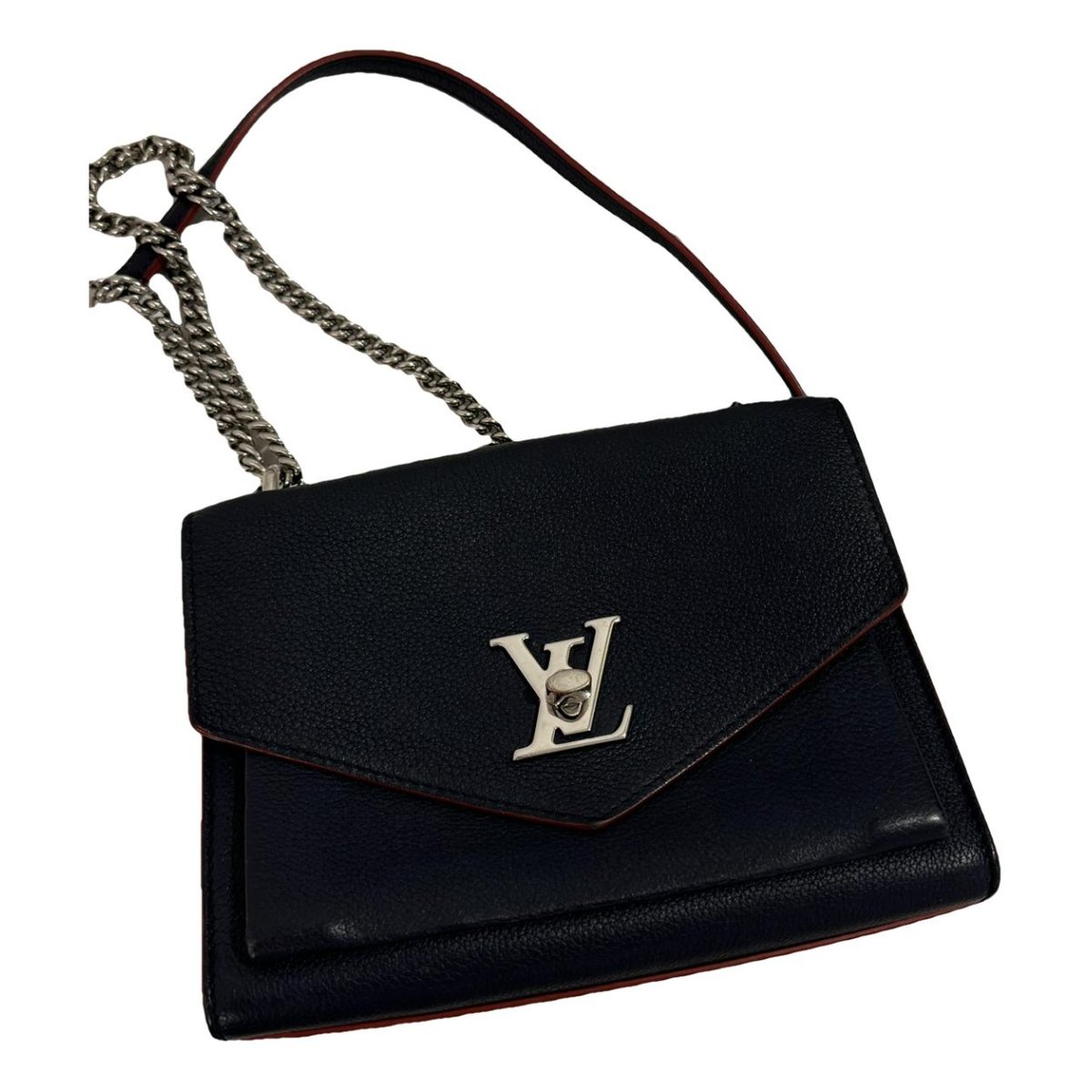 Twist leather crossbody bag