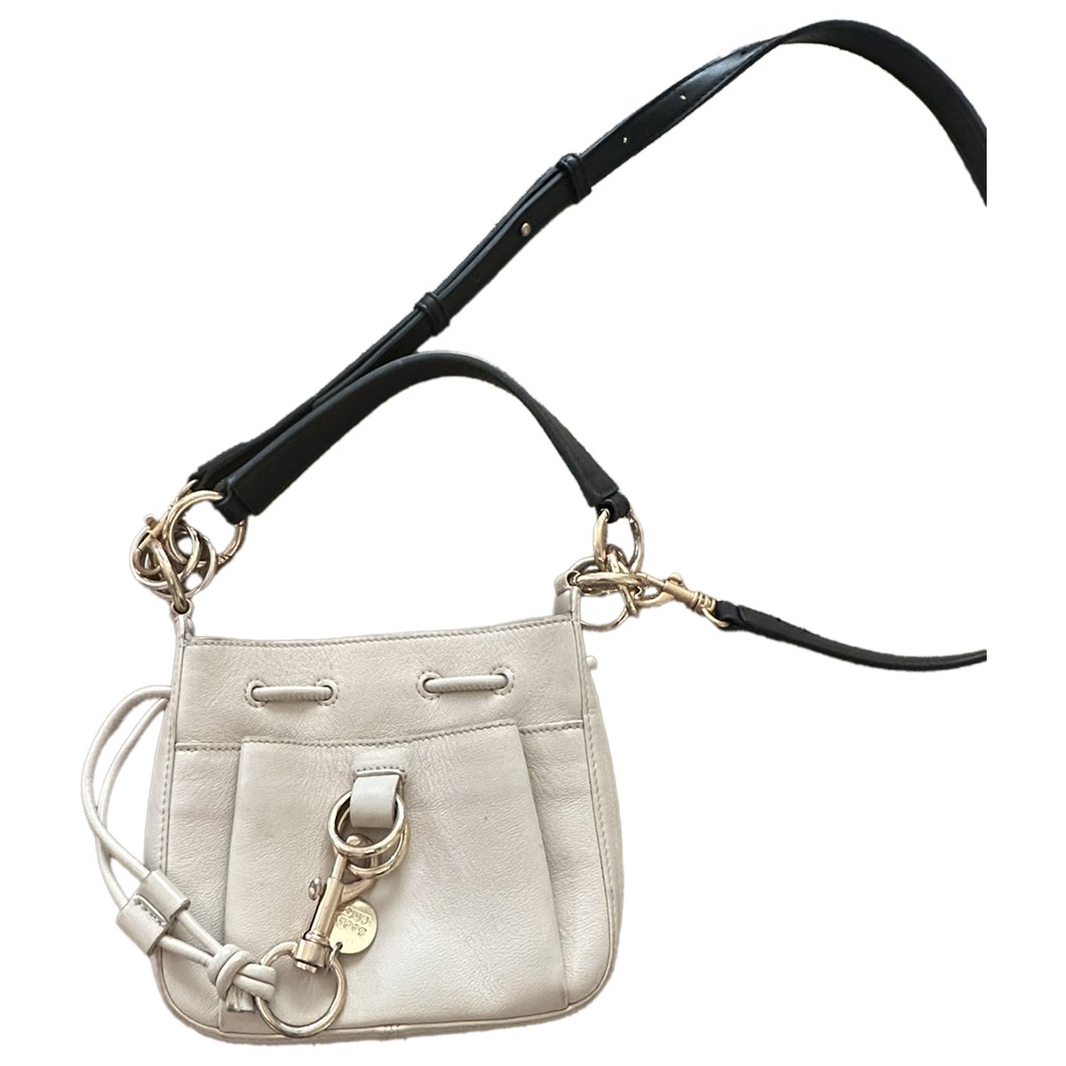 Aby leather handbag