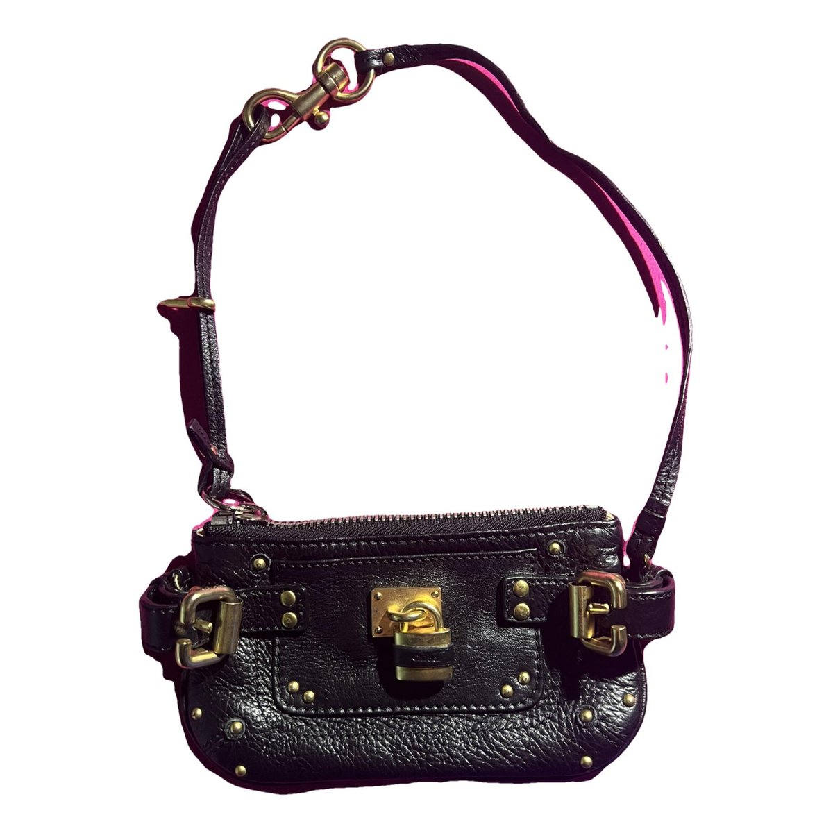 Paddington leather clutch bag
