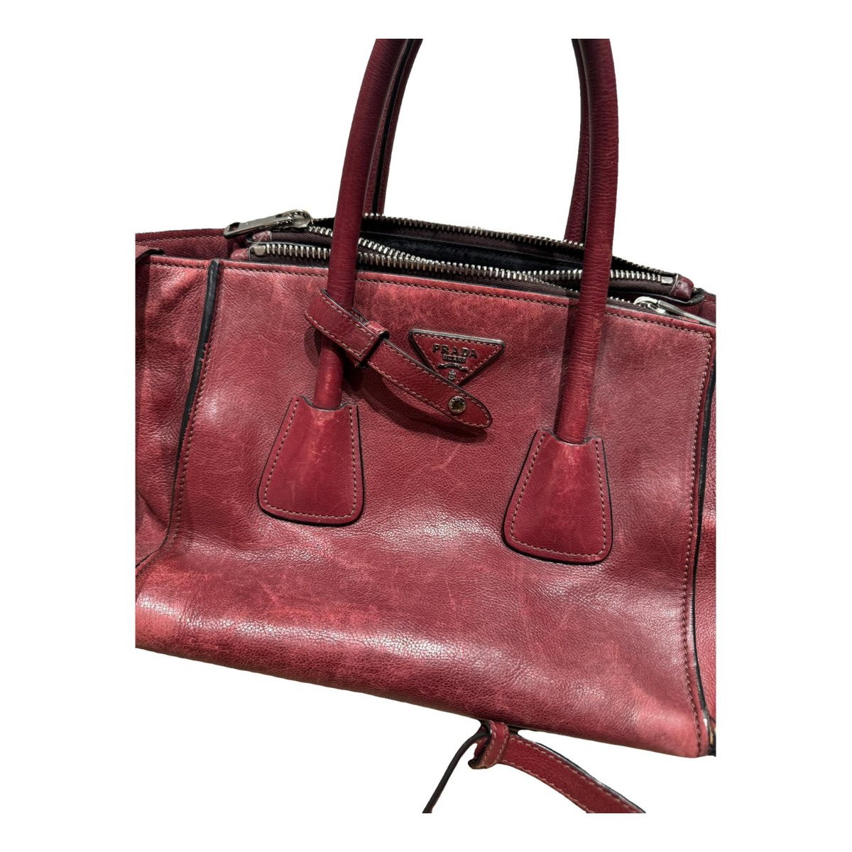 Saffiano leather crossbody bag