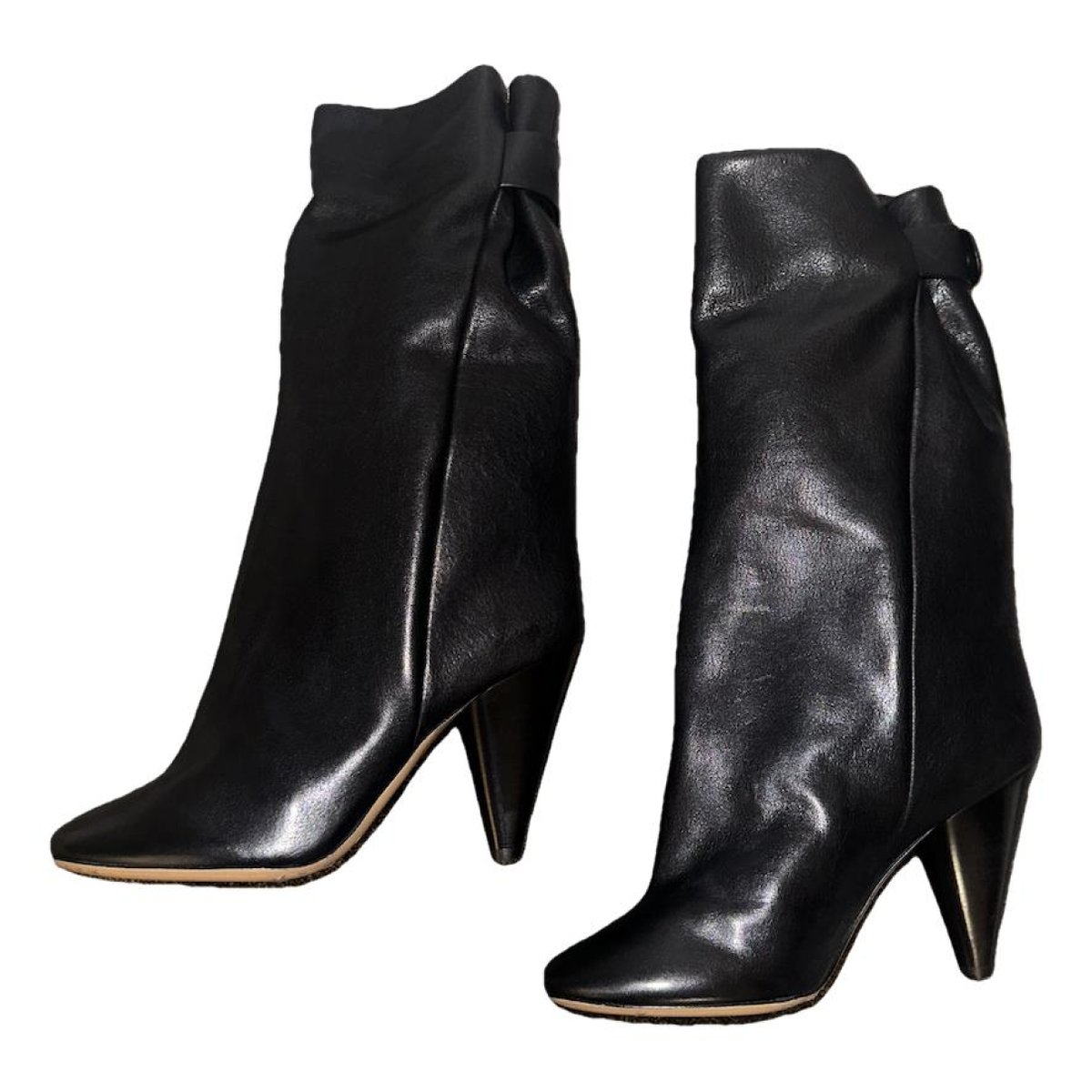 Lakfee leather boots