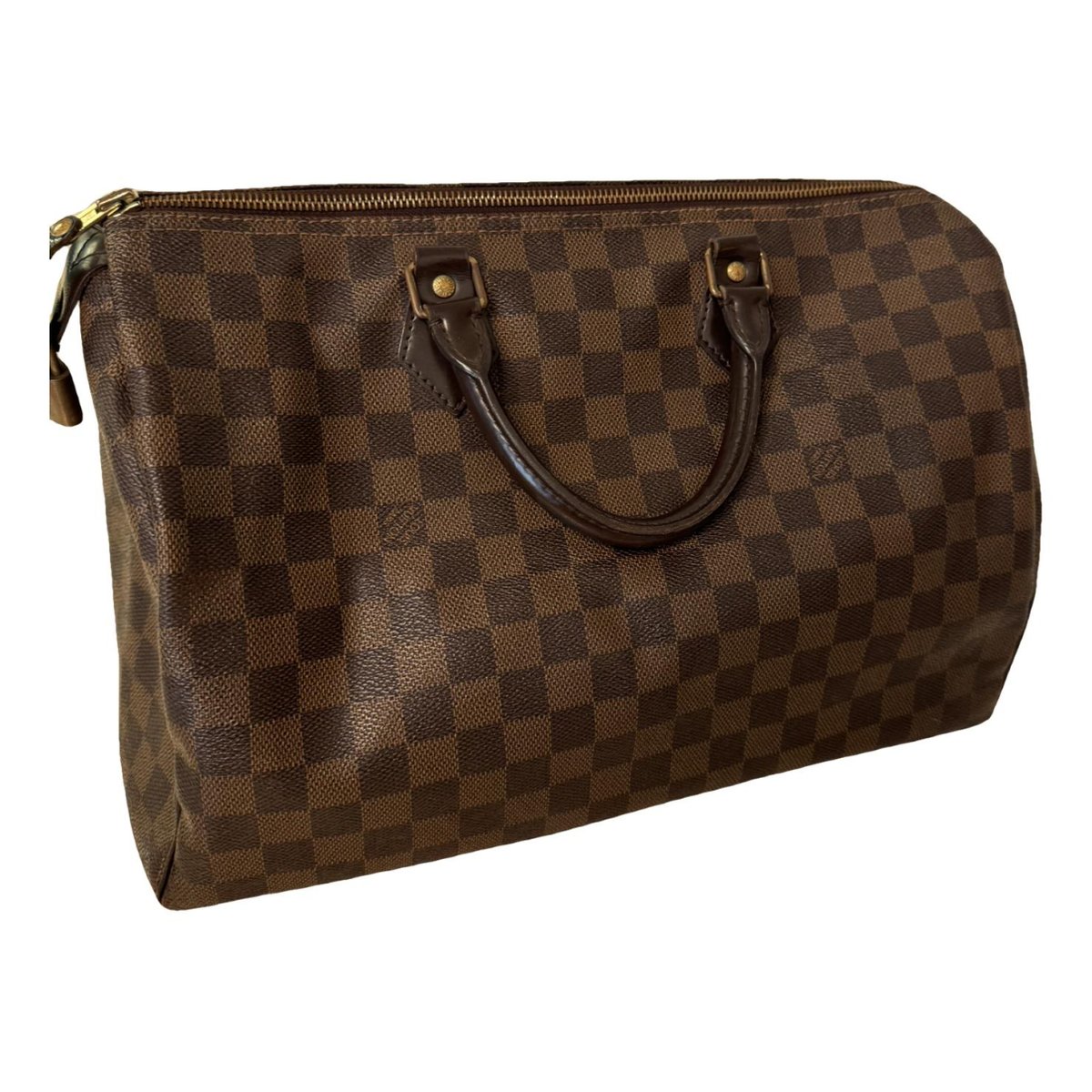 Speedy leather handbag