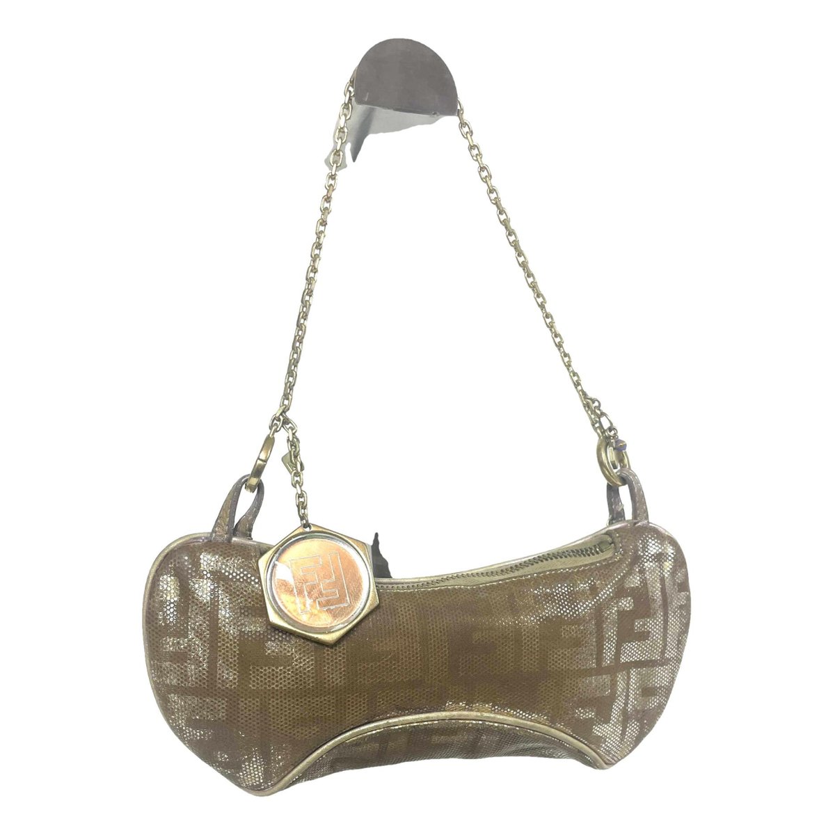 Baguette glitter handbag