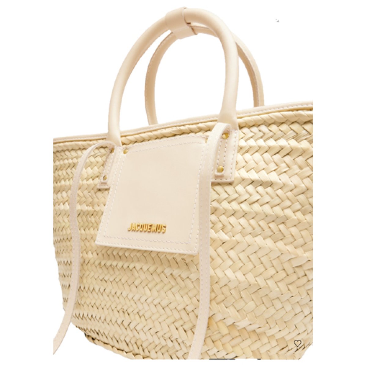 Le Grand Panier tweed tote