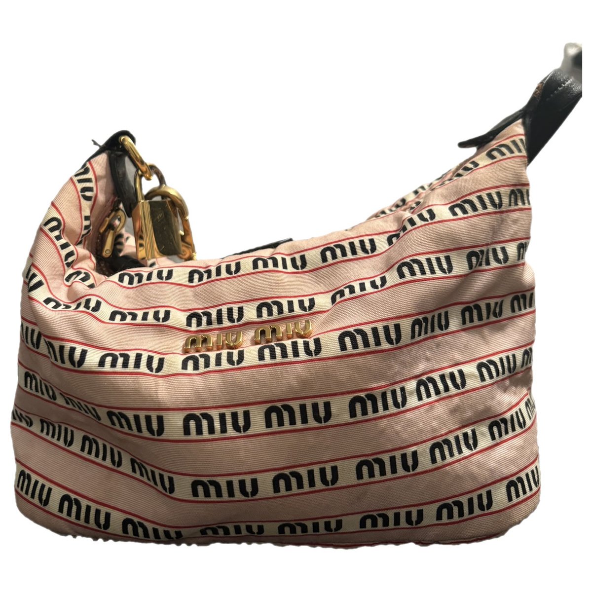 Miu Spirit cloth handbag