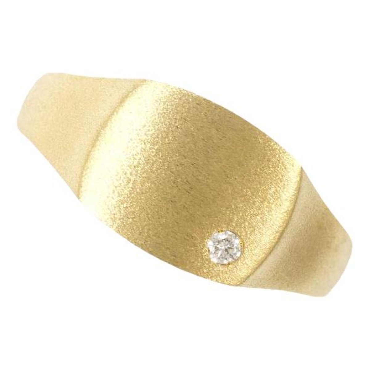 Chevalières yellow gold ring