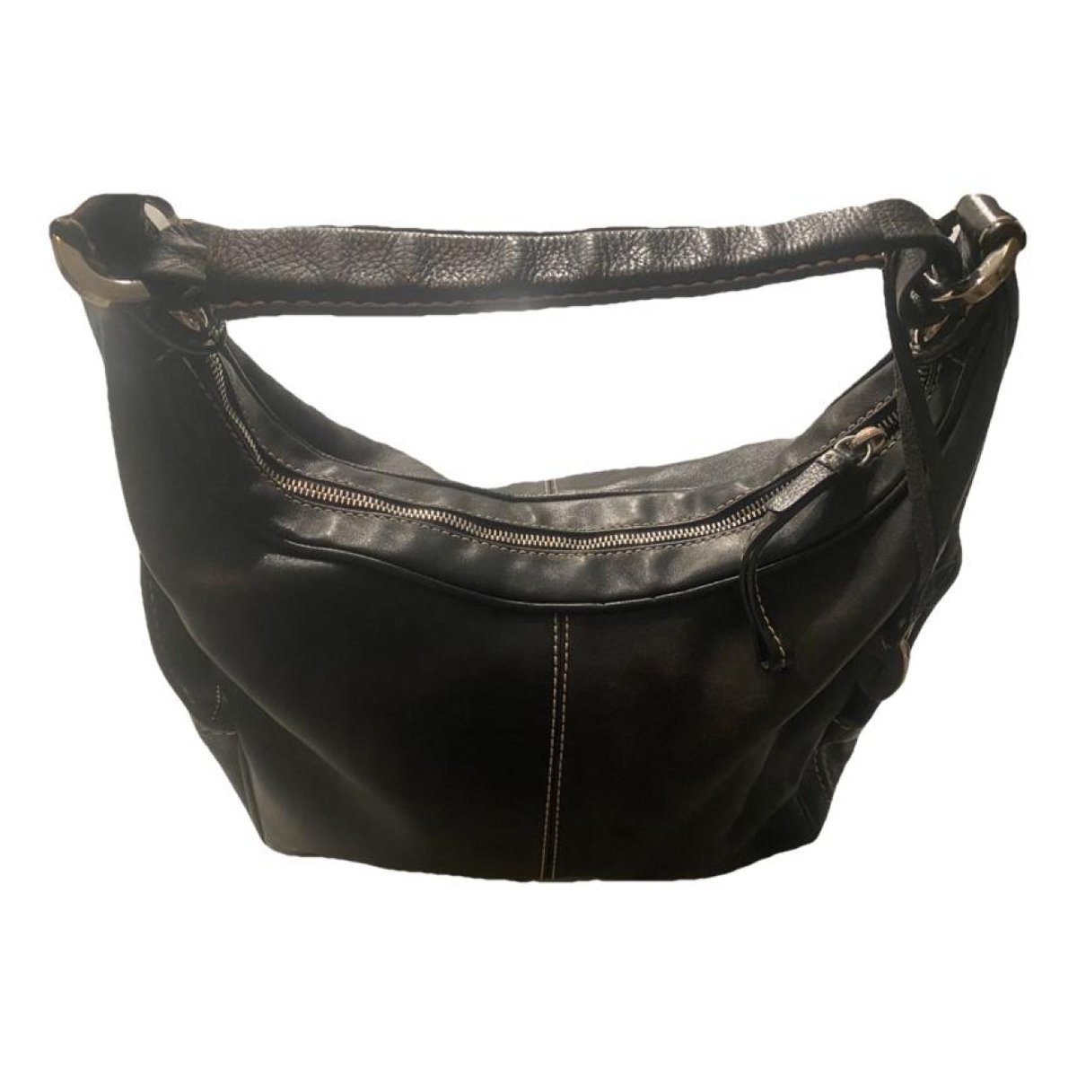 Shopping Media leather bag