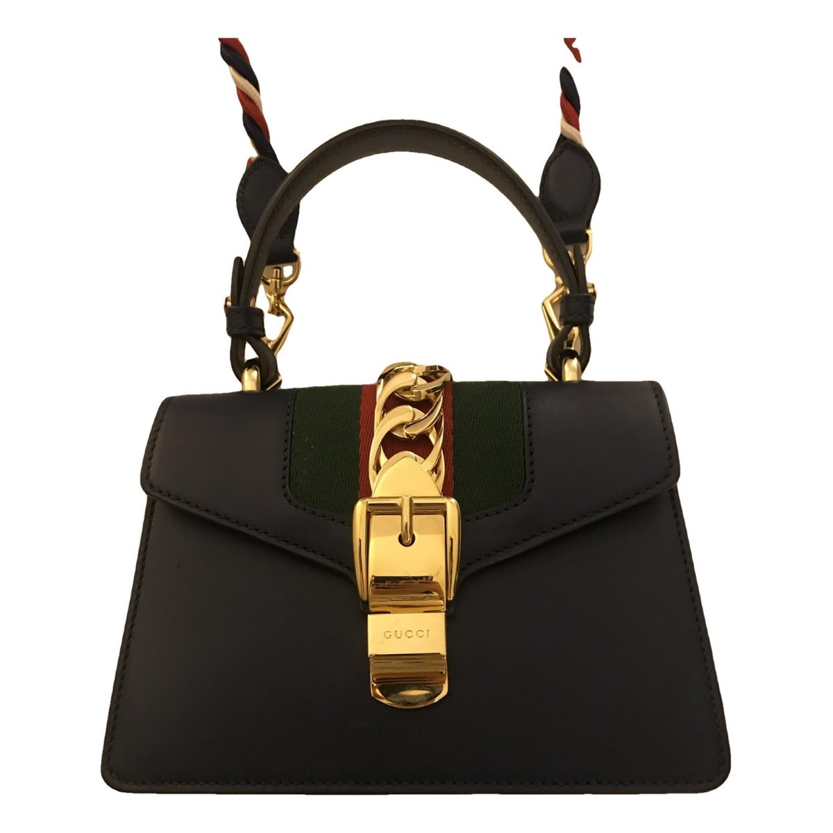 Sylvie Top Handle leather handbag