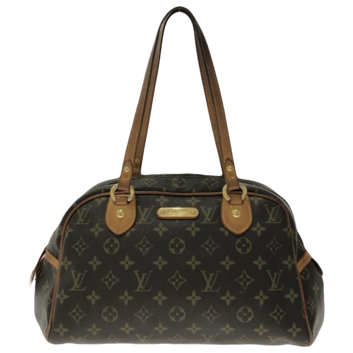 Montorgueil leather handbag
